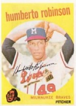 1959 Topps Baseball Cards      366     Humberto Robinson